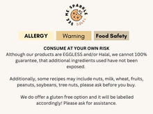 Load image into Gallery viewer, Box of Assorted XL Gourmet Cookies (Eggless & Halal, by See Me Sparkle Bakes)