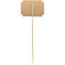 Load image into Gallery viewer, Large Kraft Party Food Picks (50 Pack)