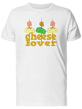 Load image into Gallery viewer, Cheese Lover Art Tee Men's, White, 4X-Large