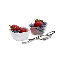 Load image into Gallery viewer, Mozaik 96-Piece Premium Plastic Tasting Set for Appetizers & Desserts