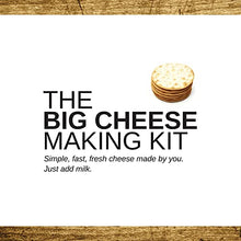 Load image into Gallery viewer, The Ultimate Cheese Making Kit | Make 10 Easy Vegetarian and Gluten-Free Cheeses For All Occasions | Fast, Fresh Homemade Cheese | Includes A Recipe Book and Ingredients, 32oz