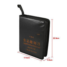 Load image into Gallery viewer, 46Pcs/Set Culinary Carving Tool Set, Acogedor Portable Fruit Carving Tools Set, Fruit Vegetable Food Garnishing / Cutting / Slicing Garnish Kitchen Tools Kit