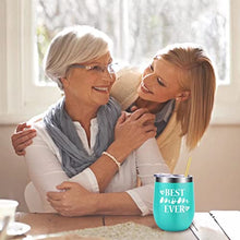 Load image into Gallery viewer, Birthday Gifts for Women,Gifts for Women Wine Gifts Ideas for Women, BFF, Best Friends,Sister,Daughter, Wife, Travel Tumbler Cup for Coffee, Wine with Lid and Coffee Spoon