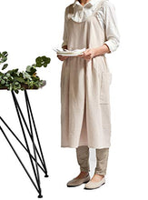 Load image into Gallery viewer, Cotton and Linen apron Tiny woman Kitchen Apron Cooking Waist Home Fashion Apron