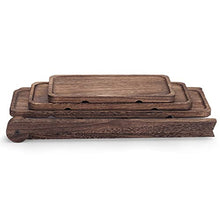Load image into Gallery viewer, Nynelly Wood Tiered Serving Tray , 3 Tier Serving Stand, Wooden Serving Tray for Entertaining Serving Platter with Collapsible Stand for Picnic Party,Party Serving Trays and Platters