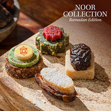 Load image into Gallery viewer, Laumiere Gourmet Fruits - Crescent Collection - Dried Fruits and Nuts Basket - Box - Hamper - Ramadan - Eid - Festive Celebrations - No Added Sugar - Healthy - Natural (Square)
