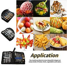 Load image into Gallery viewer, 46Pcs/Set Culinary Carving Tool Set, Acogedor Portable Fruit Carving Tools Set, Fruit Vegetable Food Garnishing / Cutting / Slicing Garnish Kitchen Tools Kit