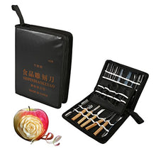 Load image into Gallery viewer, 46Pcs/Set Culinary Carving Tool Set, Acogedor Portable Fruit Carving Tools Set, Fruit Vegetable Food Garnishing / Cutting / Slicing Garnish Kitchen Tools Kit