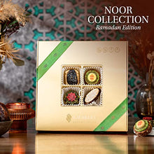 Load image into Gallery viewer, Laumiere Gourmet Fruits - Crescent Collection - Dried Fruits and Nuts Basket - Box - Hamper - Ramadan - Eid - Festive Celebrations - No Added Sugar - Healthy - Natural (Square)