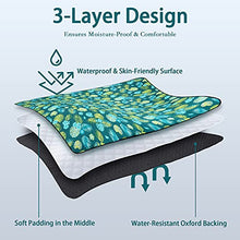 Load image into Gallery viewer, Picnic Blankets Extra Large, Waterproof Foldable Outdoor Beach Blanket Oversized 83x79” Sandproof, 3-Layer Picnic Mat for Camping, Hiking, Travel, Park, Concerts (Yellow Flowers)