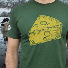 Load image into Gallery viewer, Green Bay Football Wisconsin Cheese T-Shirt, Hand-Drawn, Printed in USA (XX-Large)