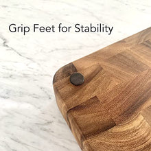 Load image into Gallery viewer, Ironwood 3" End Grain Union Stock Yard Professional Chopping Butcher Block