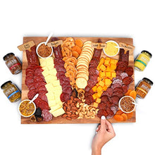 Load image into Gallery viewer, Salami & Gourmet Mustard Gift Set - Turducken, Kobe Beef, Wild Boar, Bison And Four Jars Of Gourmet Mustards - Meat Gift Baskets For Family Or Friends