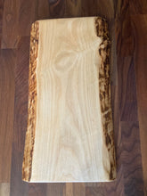 Load image into Gallery viewer, Artisanal wooden live-edge charcuterie board