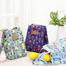 Load image into Gallery viewer, Insulated Portable Lunch & Snack Bag