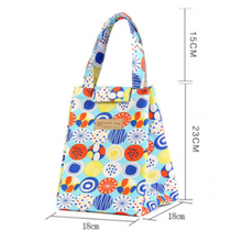 Load image into Gallery viewer, Insulated Portable Lunch & Snack Bag