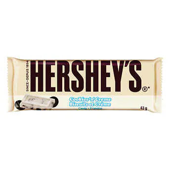 Hershey’s Cookies ‘n Cream Bar (43g)