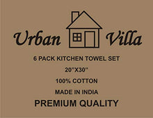 Load image into Gallery viewer, Urban Villa Kitchen Towels, Harvest Special Towels,Premium Quality, 100% Cotton Dish Towels,Mitered Corners,Ultra Soft (Size: 20 by 30 Inch), Highly Absorbent Bar Towels &amp; Tea Towels - (Set of 6)
