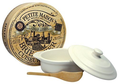 Wildly Delicious Petite Maison Brie Baker in Cream