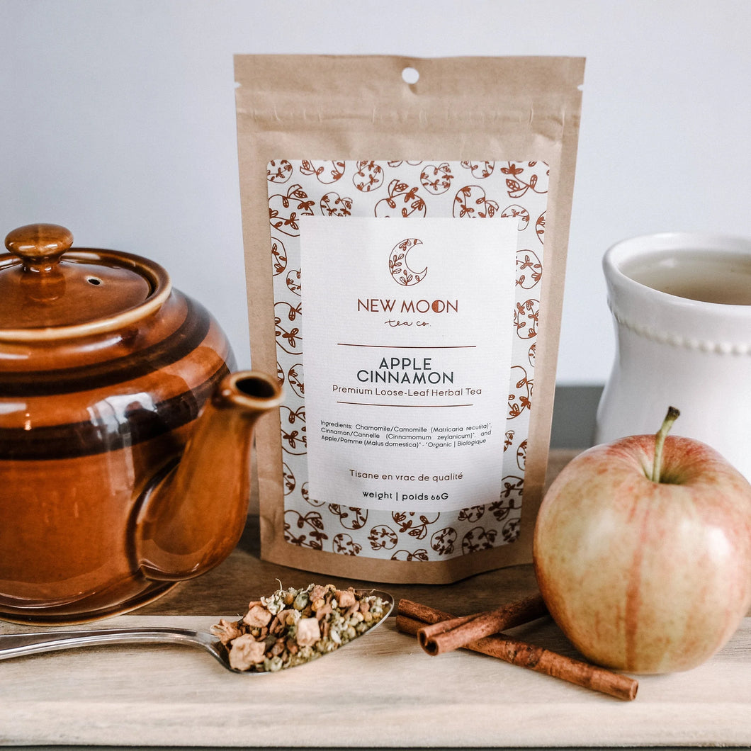 Apple Cinnamon Premium Organic Herbal Loose Leaf Tea